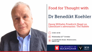 Food for Thought with Dr Benedikt Koehler