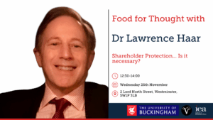 Food for Thought with Dr Lawrence Haar