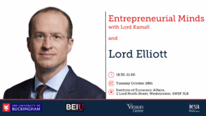 Entrepreneurial Minds with Lord Kamall and Lord Elliott