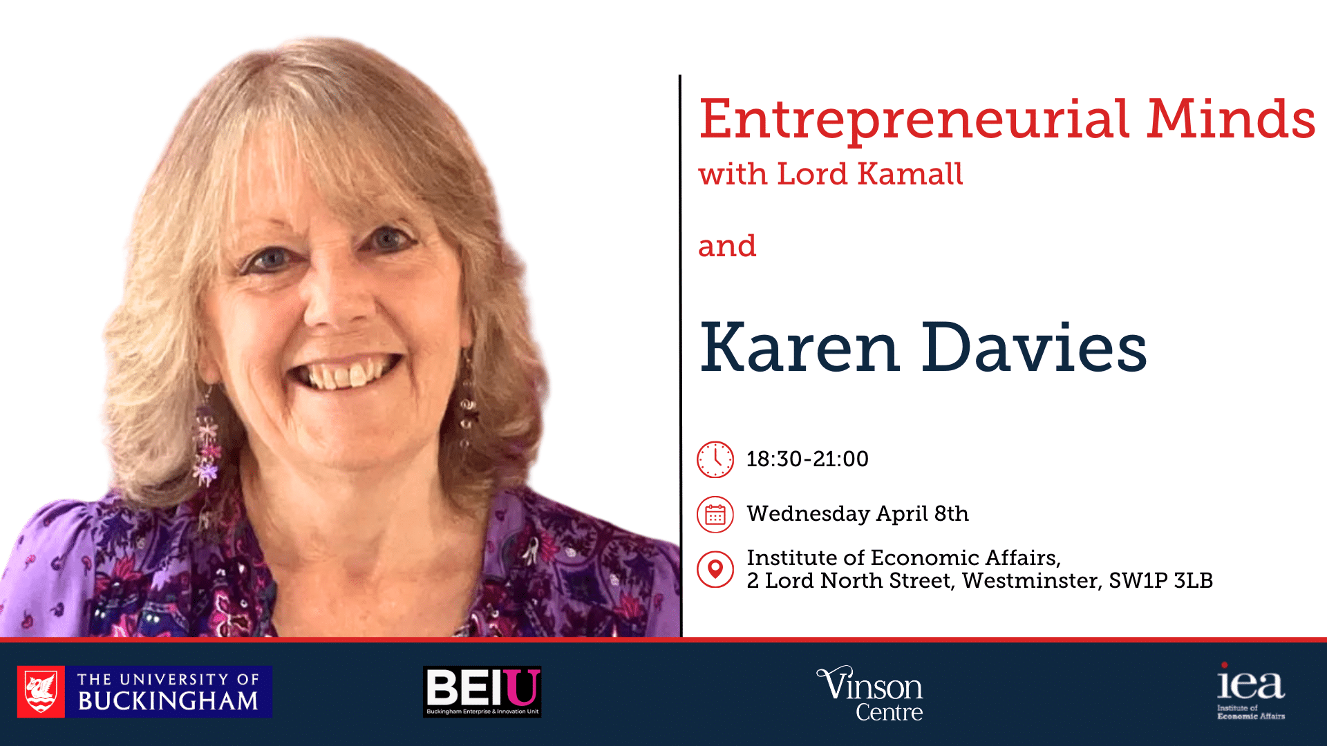 Entrepreneurial Minds with Lord Kamall and Karen Davies