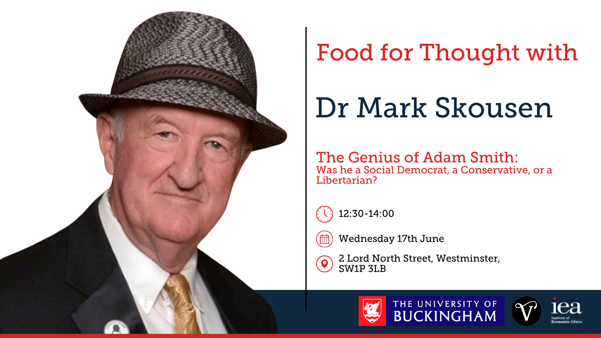 Food for Thought with Dr Mark Skousen