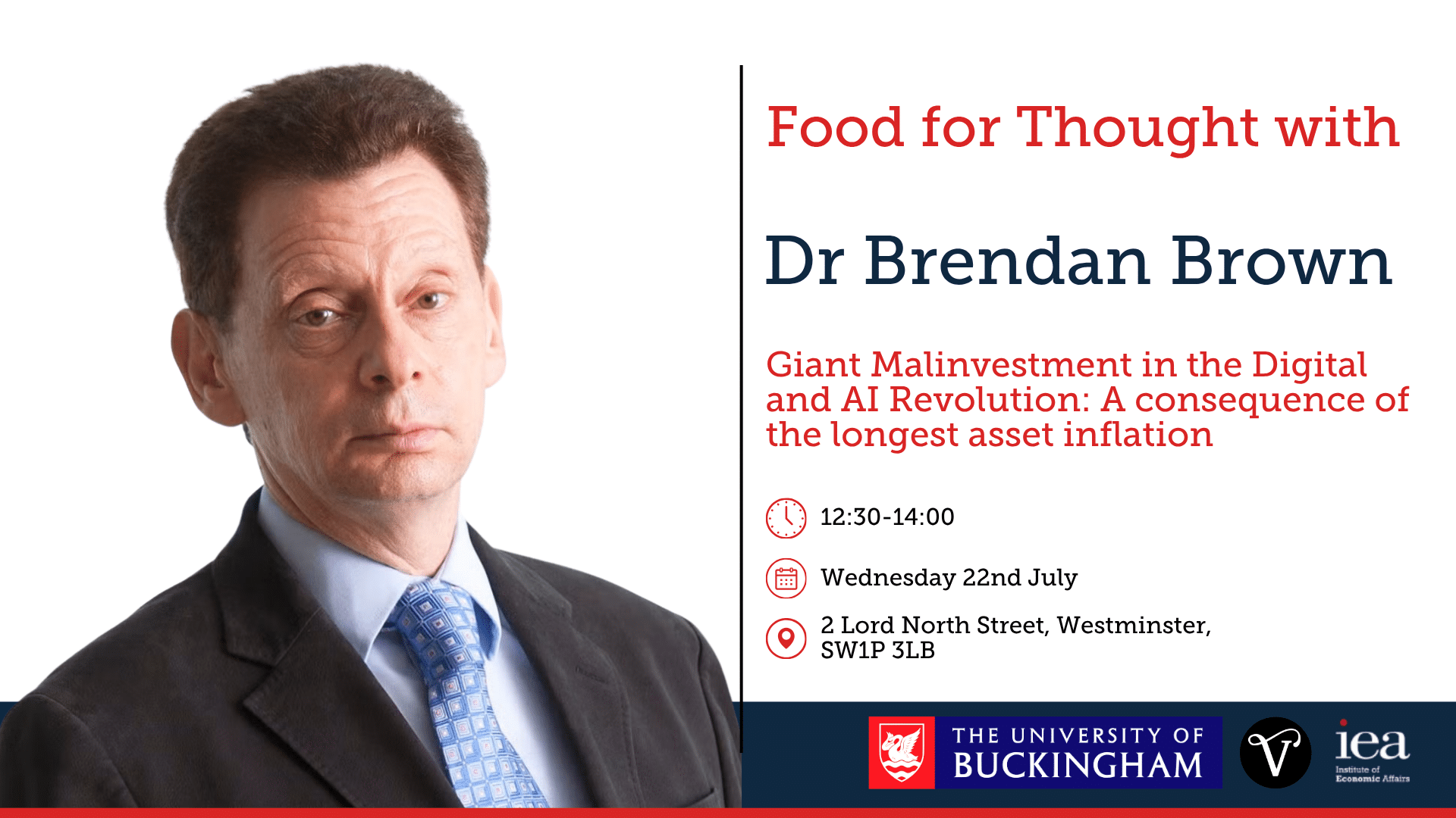 Food for Thought with Dr Brendan Brown